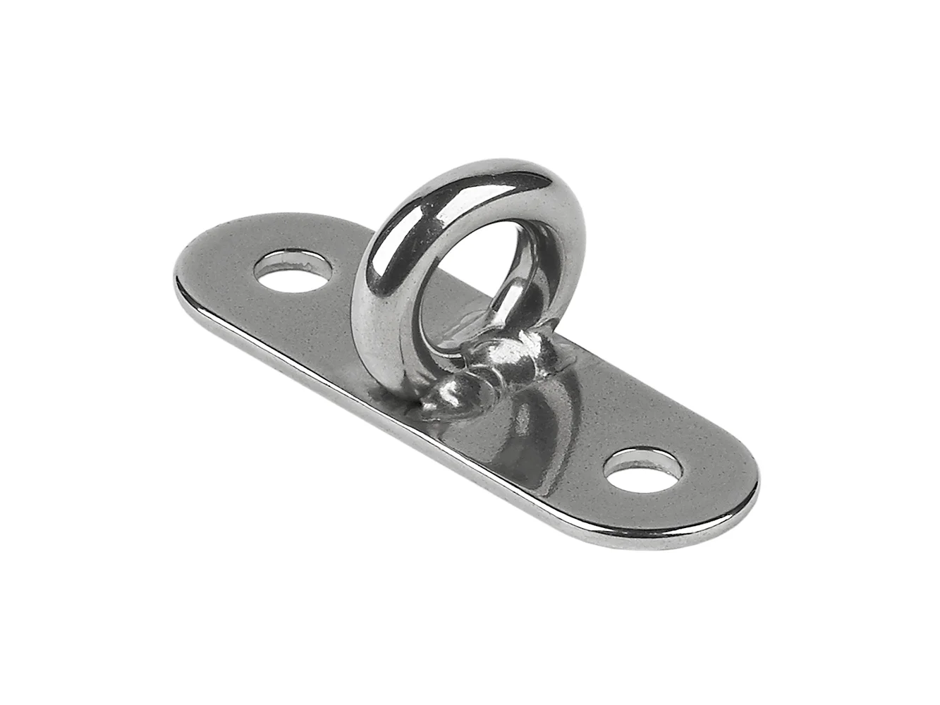 Schaefer Stainless Steel Welded Pad Eye - 1-7/8"L x 5/8"W