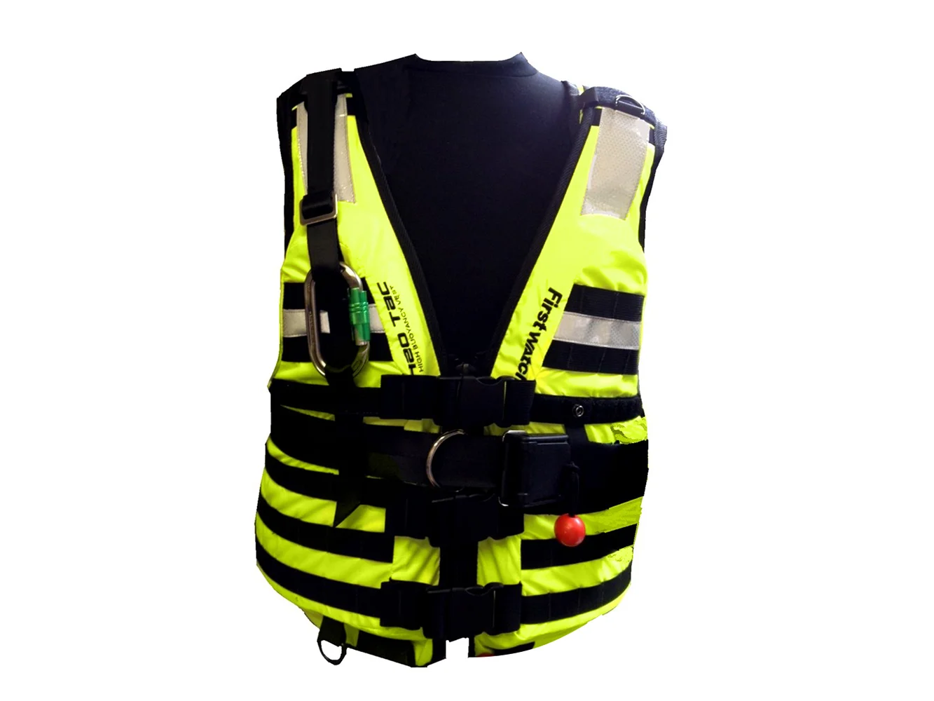 First Watch HBV-100 High Buoyancy Rescue Vest - Hi-Vis Yellow - XL to 3XL