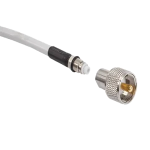 Shakespeare PL-259-ER Screw-On PL-259 Connector f/Cable w/Easy Route FME Mini-End