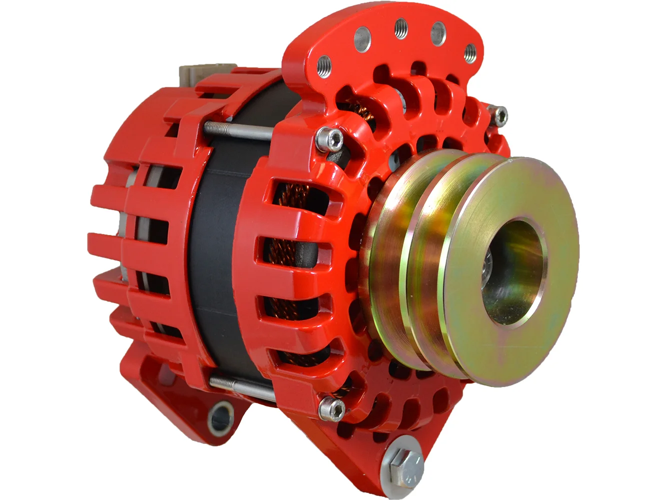 Balmar Alternator 3.15" Dual Foot Saddle Dual V Pulley - 170A - 12V