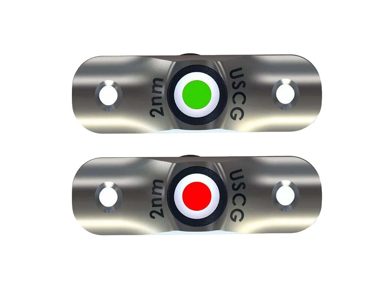 TACO Rub Rail Mounted LED Navigation Light Set - 2-1/2"