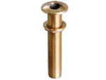 GROCO 1-1/4" Bronze Extra Long High Speed Thru-Hull Fitting w/Nut