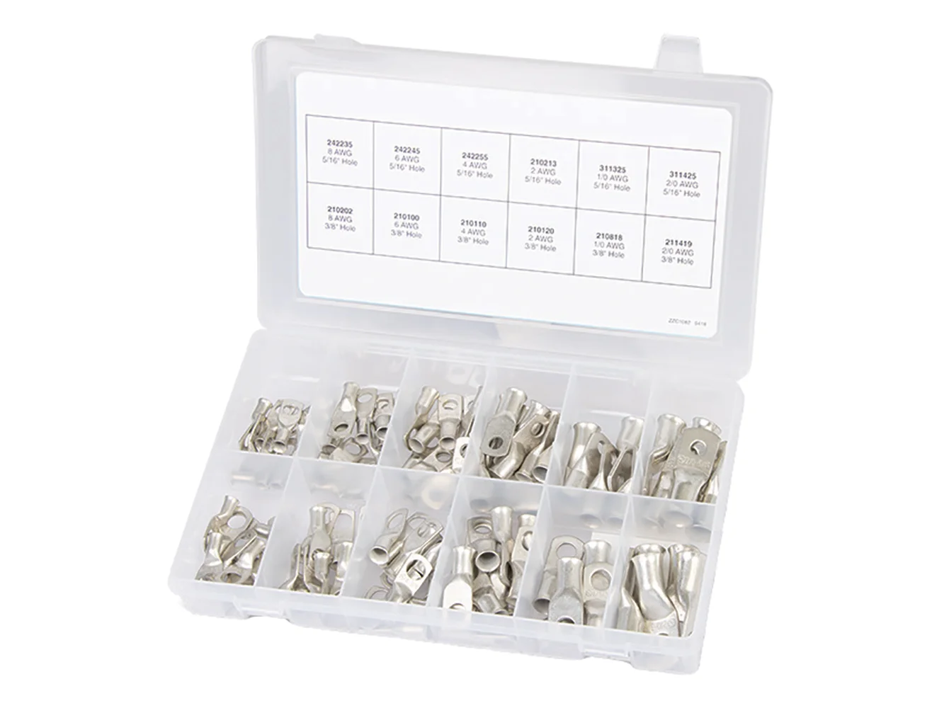 Ancor 100-Piece Tinned Copper Lug Kit