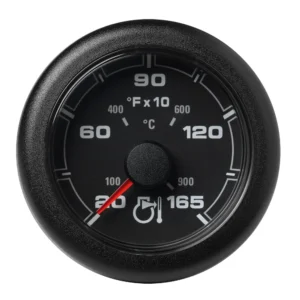 Veratron 52MM (2-1/16") OceanLink Pyrometer Gauge (1650&deg; F/900&deg; C) - Black Dial & Bezel