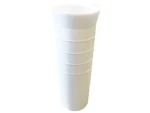 Tigress 8-1/2" Ribbed Replacement Vinyl Insert Liner - White