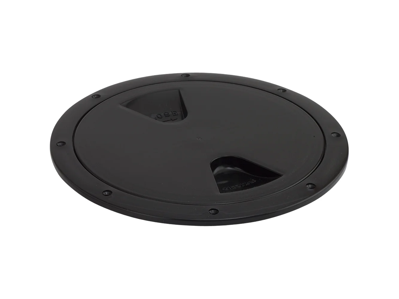Sea-Dog Screw-Out Deck Plate - Black - 5"