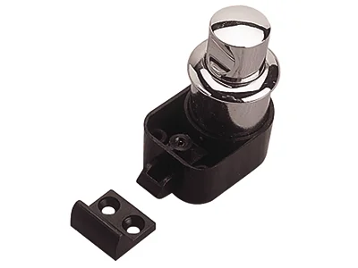 Sea-Dog Push Button Rim Latch - Polished Chrome