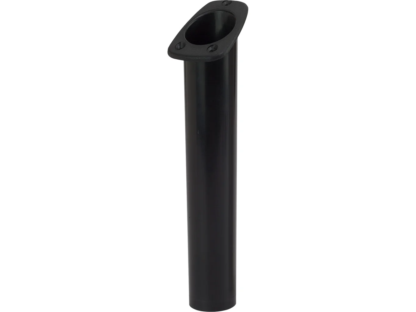Sea-Dog Narrow Gunnel Flush Mount Rod Holder - Black