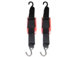 Rod Saver Quick Release Trailer Tie-Down w/Vinyl Pad - 2" x 4' - Pair