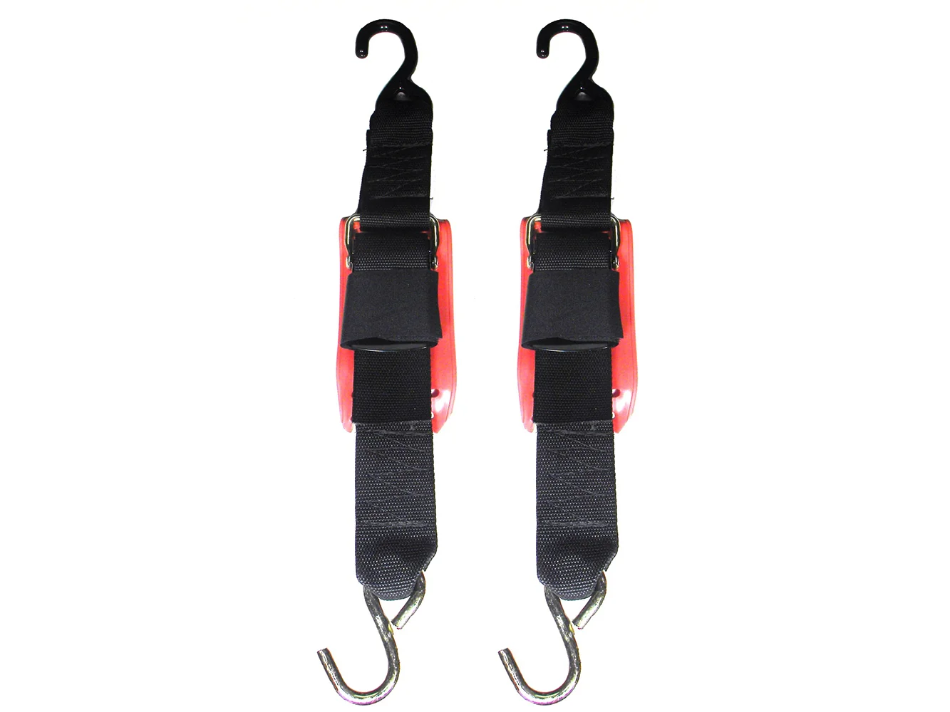 Rod Saver Quick Release Trailer Tie-Down w/Vinyl Pad - 2" x 6' - Pair