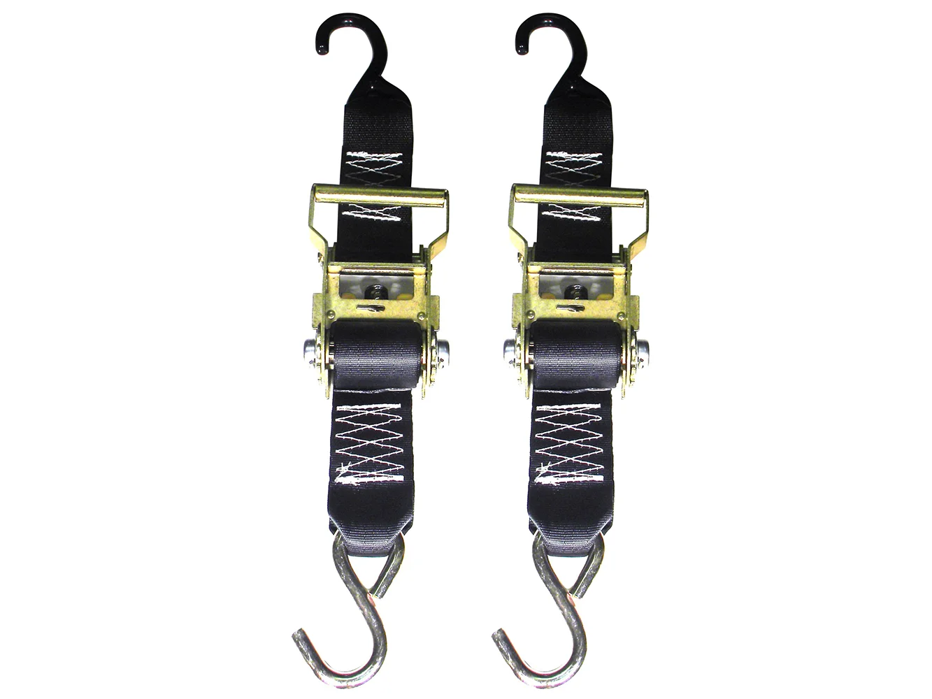 Rod Saver Heavy-Duty Ratchet Trailer Tie-Down - 2" x 5' - Pair