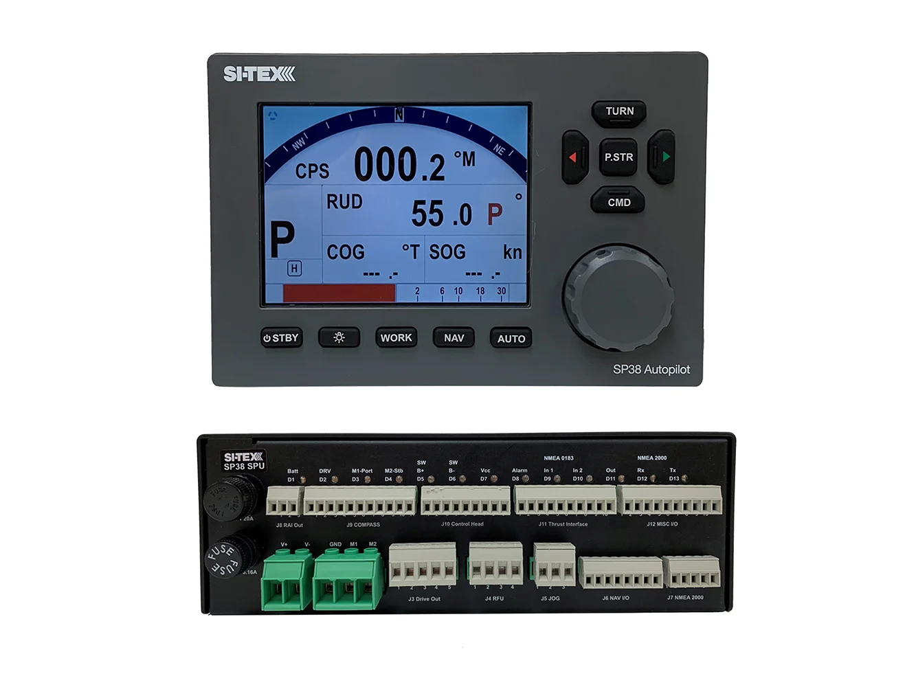 SI-TEX SP38-17 Autopilot Core Pack Only, No Feedback, Compass or Pump