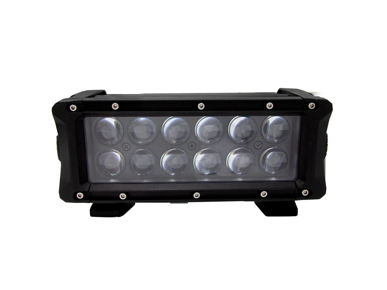 HEISE Infinite Series 8" RGB Backlite Dualrow Bar - 12 LED