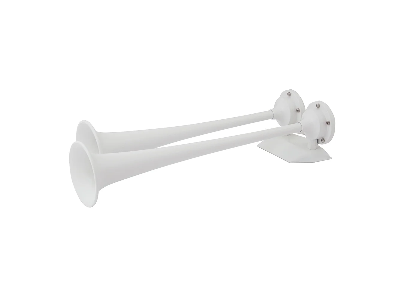 Marinco 12V White Epoxy Coated Dual Trumpet Air Horn