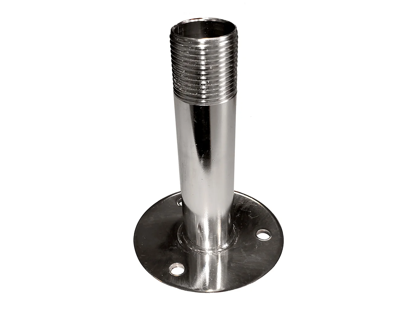 Sea-Dog Fixed Antenna Base 4-1/4" Size w/1"-14 Thread Formed 304 Stainless Steel