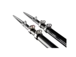 C.E. Smith Gen3 Center Rigger Pole - Black - 2-Section - 12'