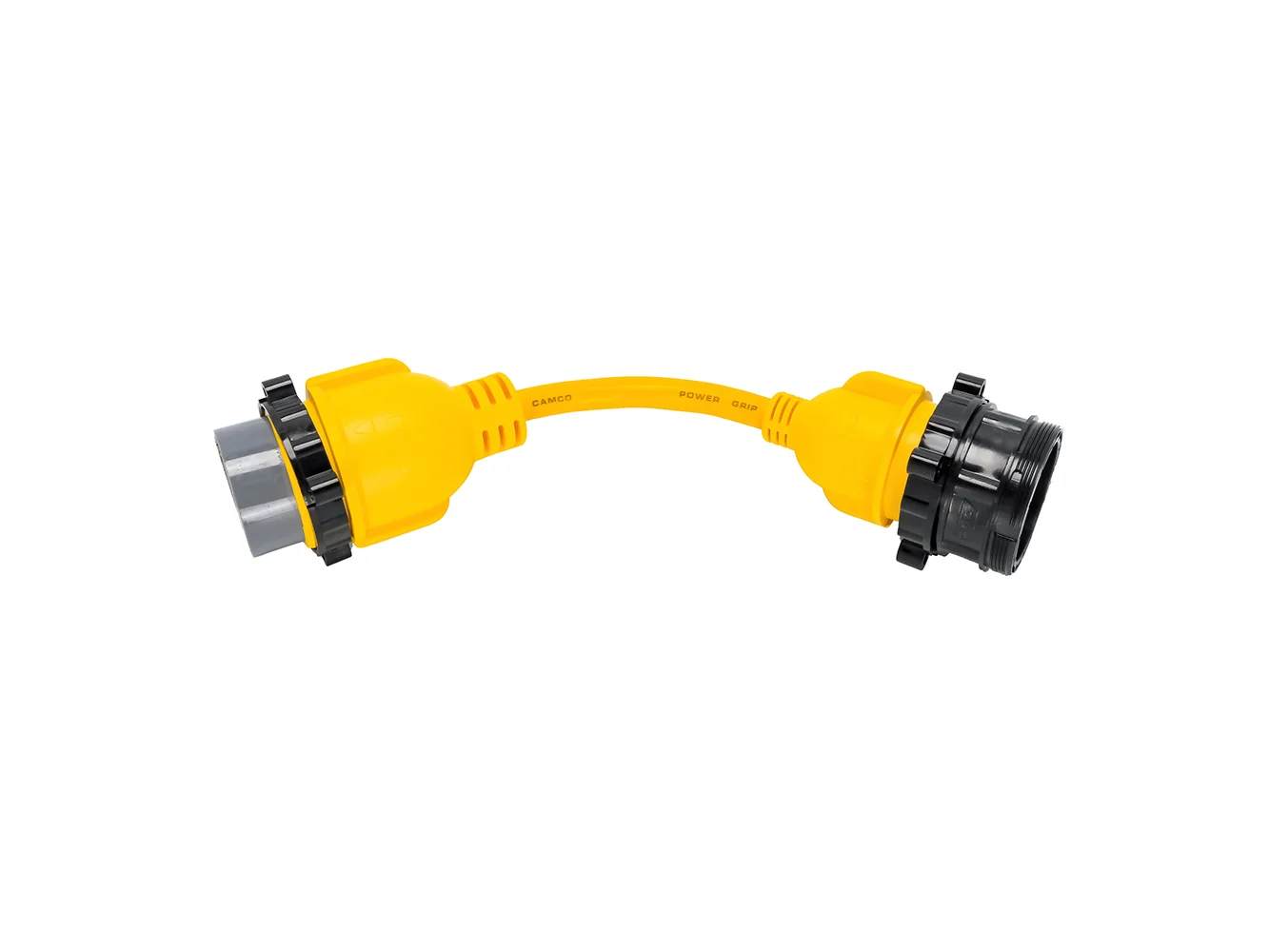 Camco 50AM/30AF Power Grip Marine 12" Locking Adapter - M-Lock/F-Locking Adapter