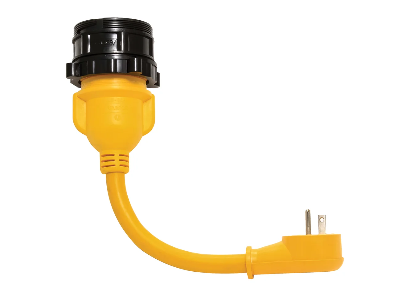 Camco 15AM/30AF Power Grip Dogbone - Marine 12" 90M/F-Locking