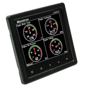MARETRON 5.7" High Bright Color Display Black | DSM570-01