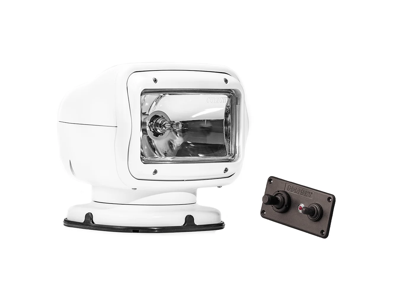Golight Radioray GT Series Permanent Mount - White Halogen - Hard Wired Dash Mount Remote