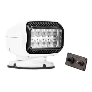 GOLIGHT GT LED 12 Volt Permanent Mount with Hard Wired Dash Mount Remote - White | 20204GT