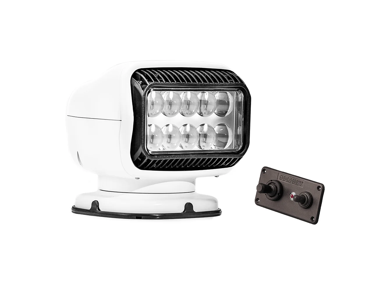 Golight Radioray GT Series Permanent Mount - White LED - Hard Wired Dash Mount Remote