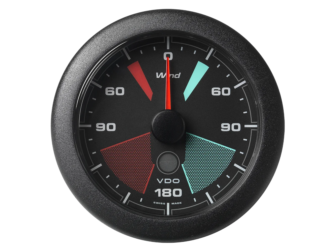 Veratron 3-3/8" (85MM) OceanLink® Apparent/True Wind Angle Gauge - Black Dial & Bezel