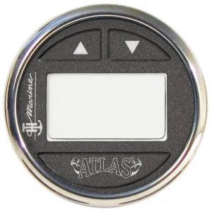 T-H Marine ATLAS&trade; Hydraulic Gauge Kit f/4" & 8" ATLAS&trade; Jack Plates - Stainless Steel Bezel