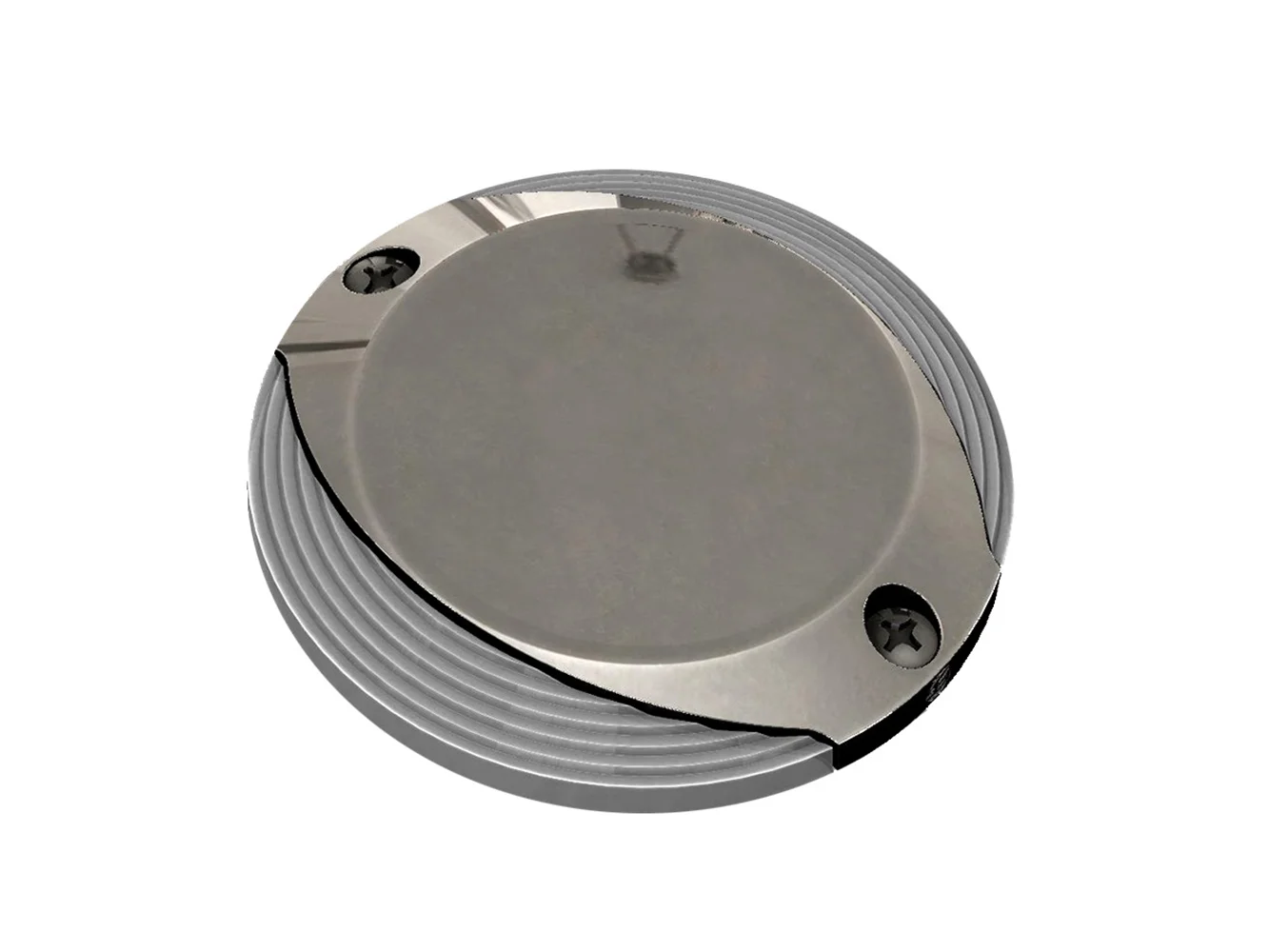 Lumitec Scallop Pathway Light - Warm White - Stainless Steel Housing