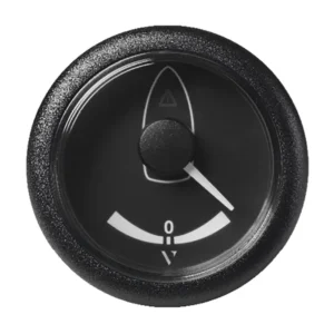 Veratron 52MM (2-1/16") ViewLine Rudder Angle Gauge 40&deg; STB/Port - Black Dial & Bezel