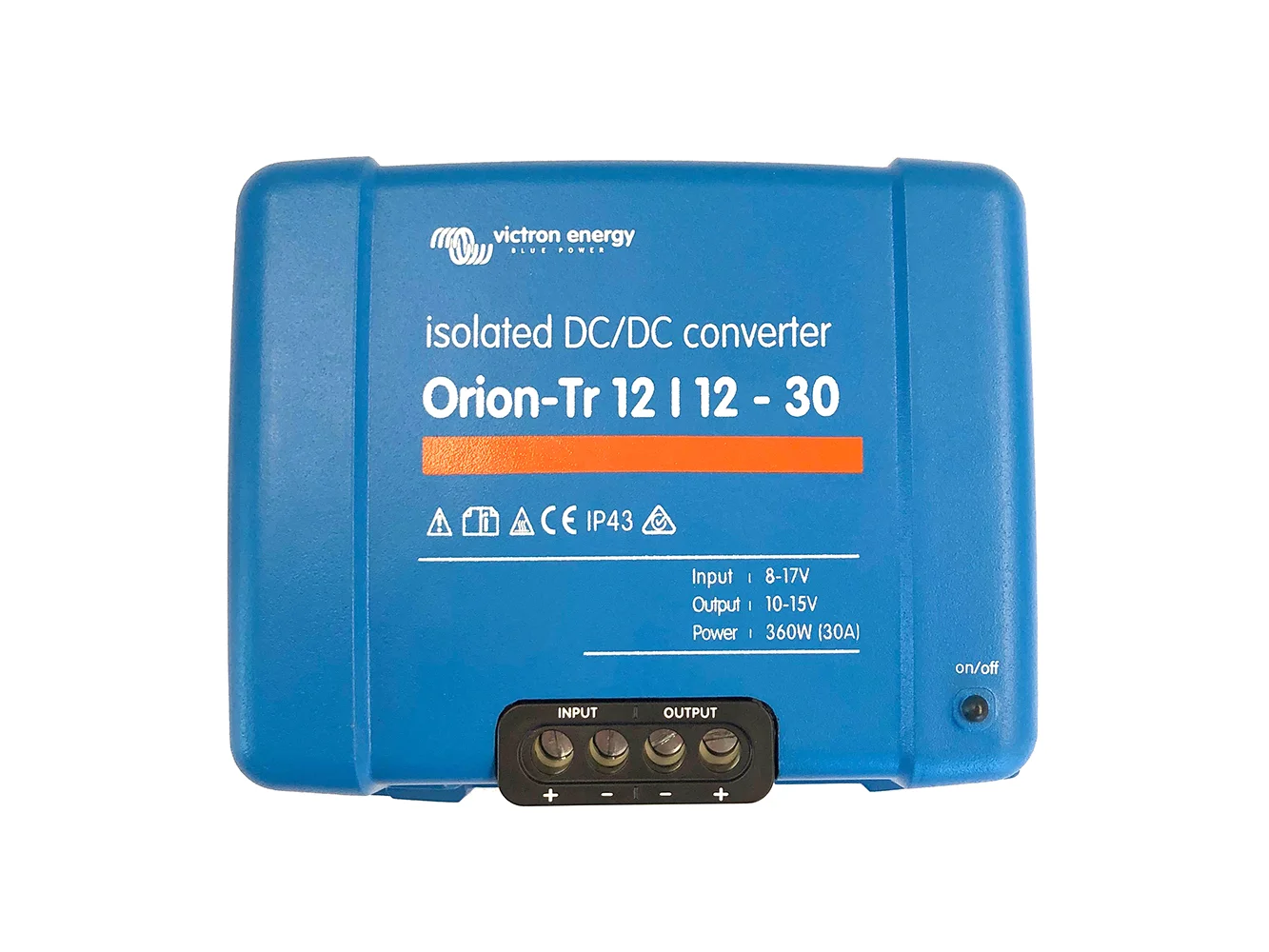 Victron Orion-TR DC-DC Converter - 12 VDC to 12 VDC - 30AMP Isolated