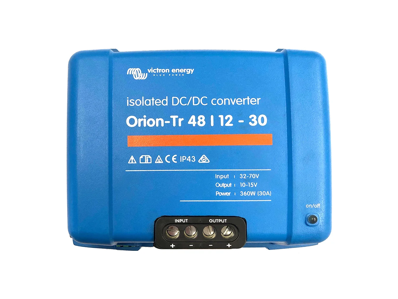 Victron Orion-TR DC-DC Converter - 48 VDC to 12 VDC - 30AMP Isolated