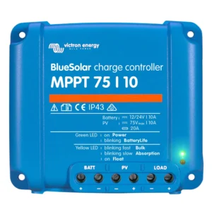 Victron BlueSolar MPPT Charge Controller - 75V - 10AMP (UL 1741)
