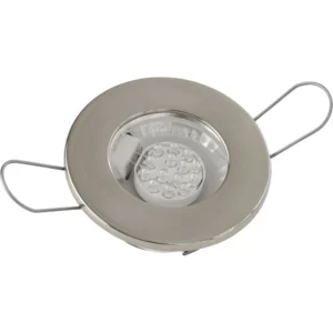 Sea-Dog LED Overhead Light - Brushed Finish - 60 Lumens - Clear Lens - Stamped 304 Stainless Steel