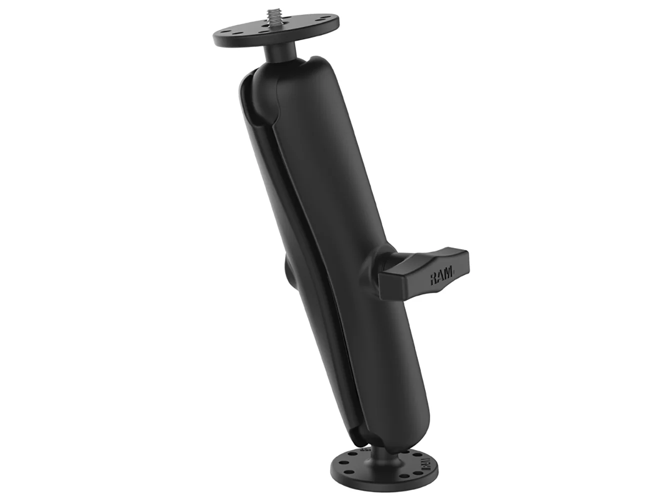 RAM Mount RAM® Double Ball Mount w/1/4"-20 Male Thread - Long Arm
