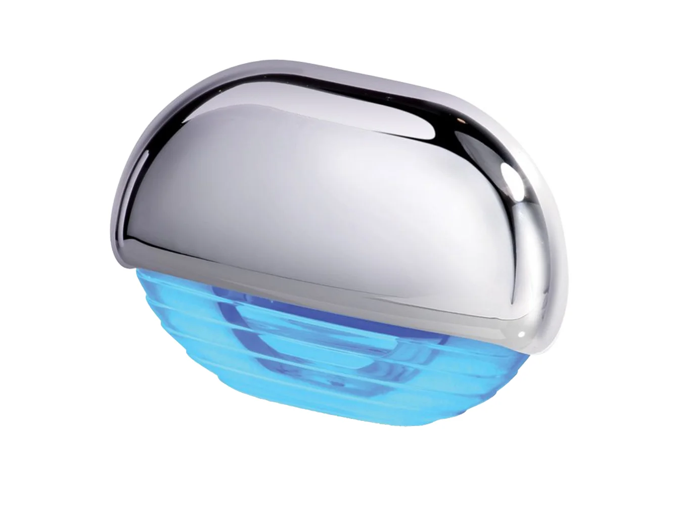 Hella Marine Easy Fit Step Lamp - Blue Chrome Cap