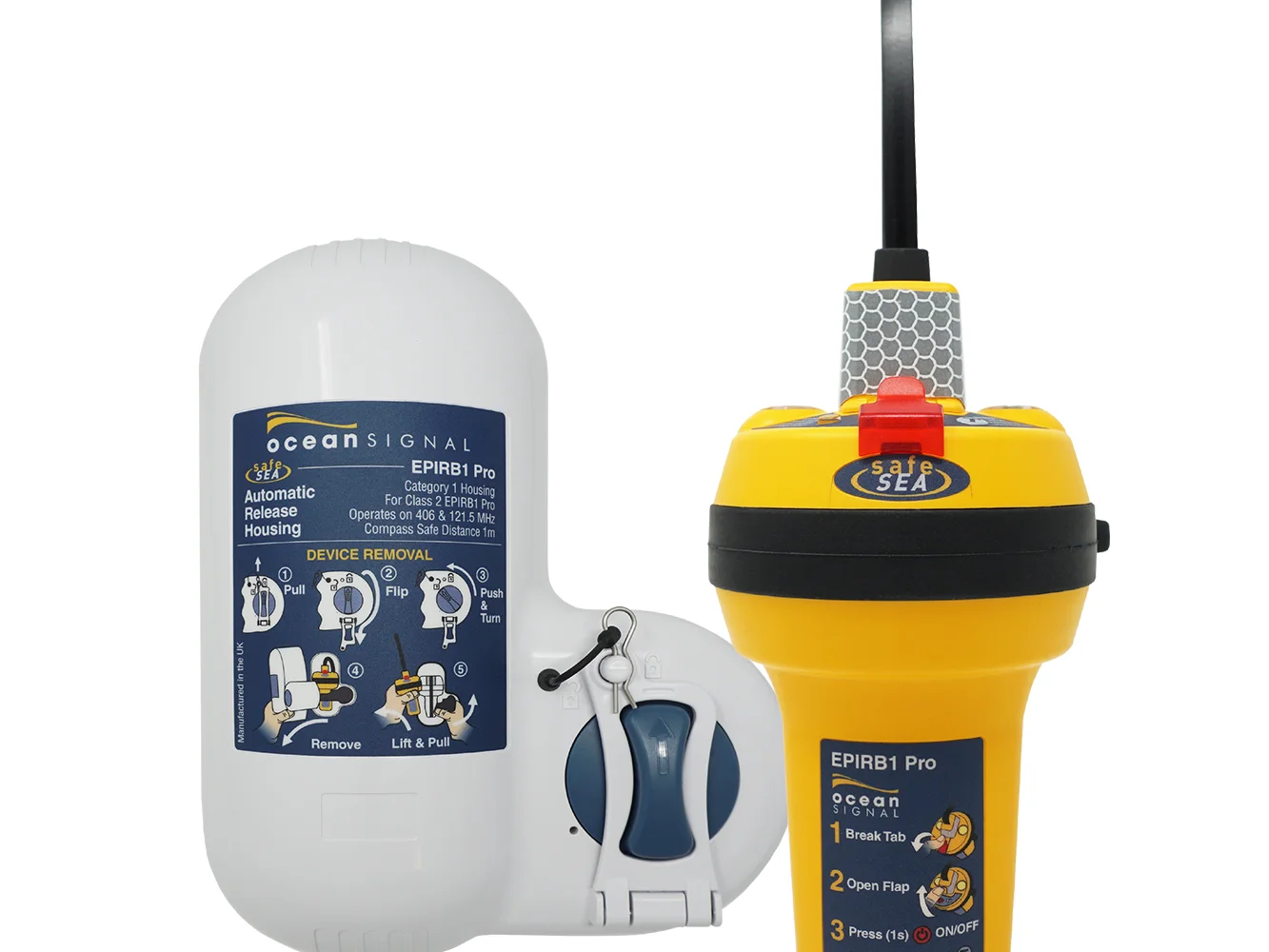 Ocean Signal SafeSea EPIRB1 Pro - Float-Free Category 1 EPIRB