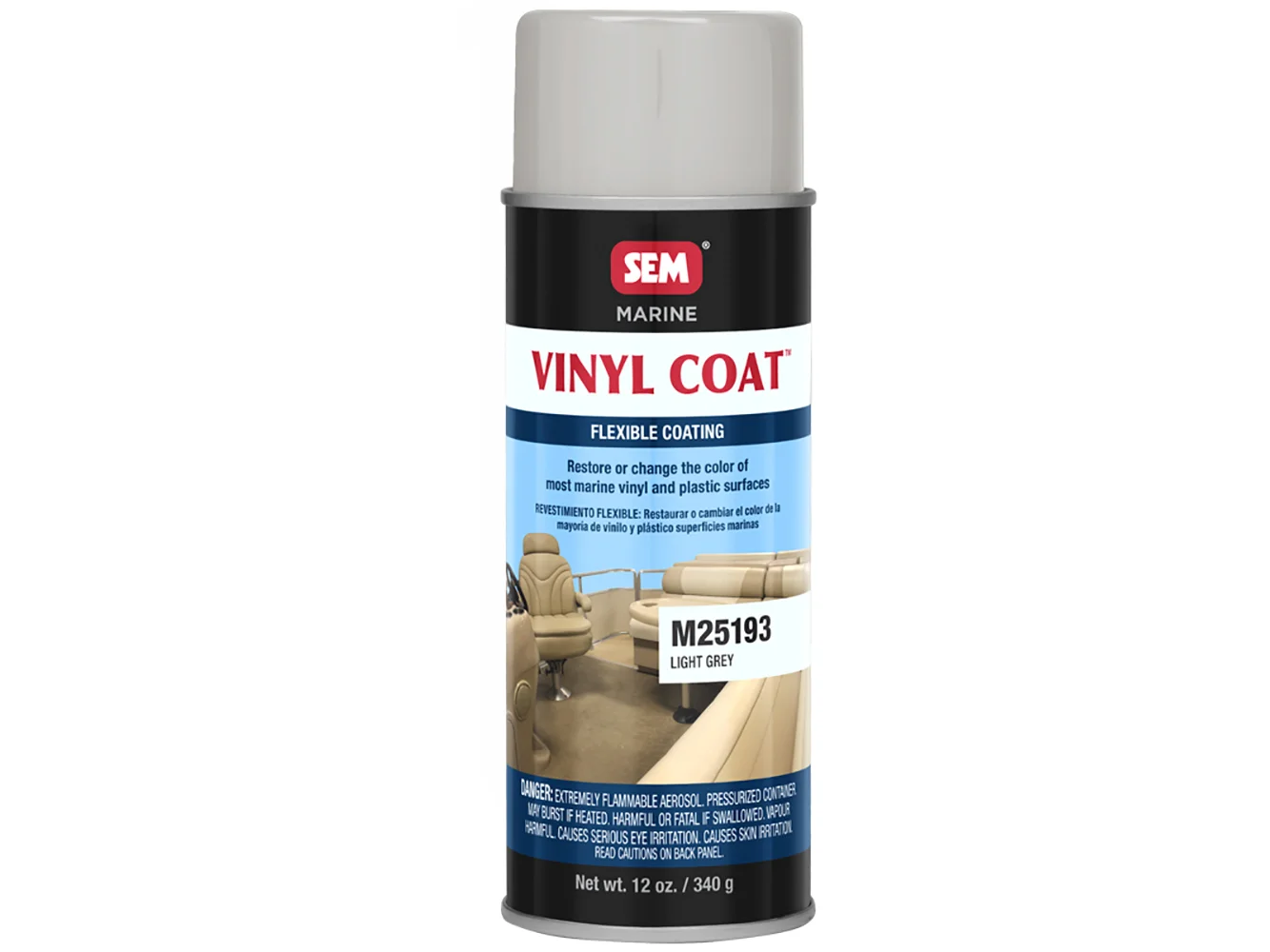 SEM Vinyl Coat™ - Light Grey - 12oz