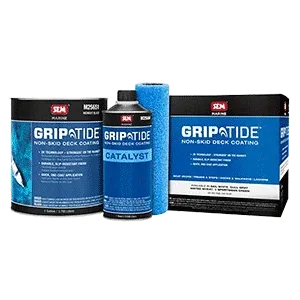 SEM GripTide™ Non-Skid Deck Coating Kit - Midnight Black