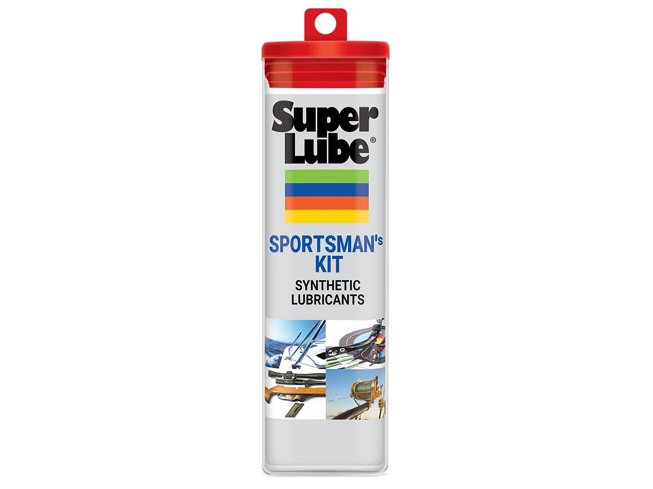 Super Lube Sportsman's Kit Synthetic Lubricants w/Oil, Grease, Cleaning Cloth & Foam Swabs