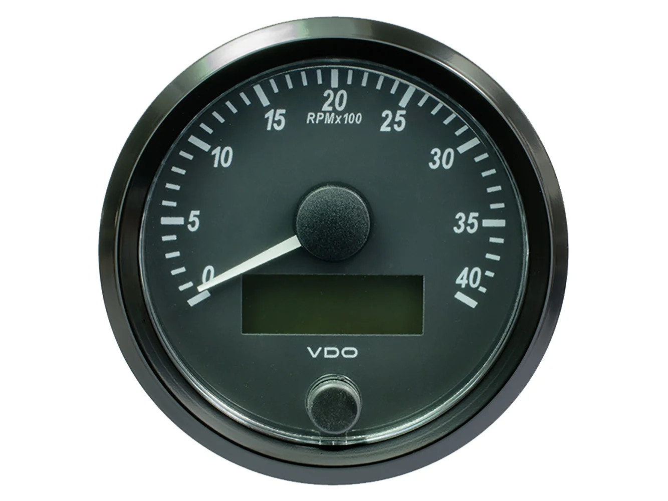 VDO SingleViu 80mm (3-1/8") Tachometer - 4,000 RPM