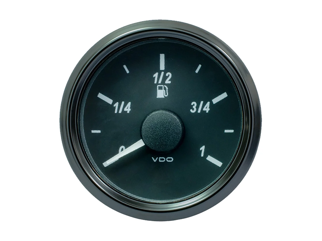 VDO SingleViu 52mm (2-1/16") Fuel Level Gauge - Euro - 3-180 Ohm