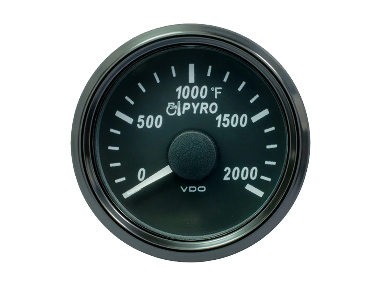 VDO SingleViu 52mm (2-1/16") Exhaust Gas Temp. Gauge - 2000°F