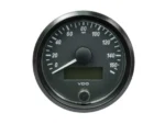 VDO SingleViu 80mm (3-1/8") Speedometer - 160MPH