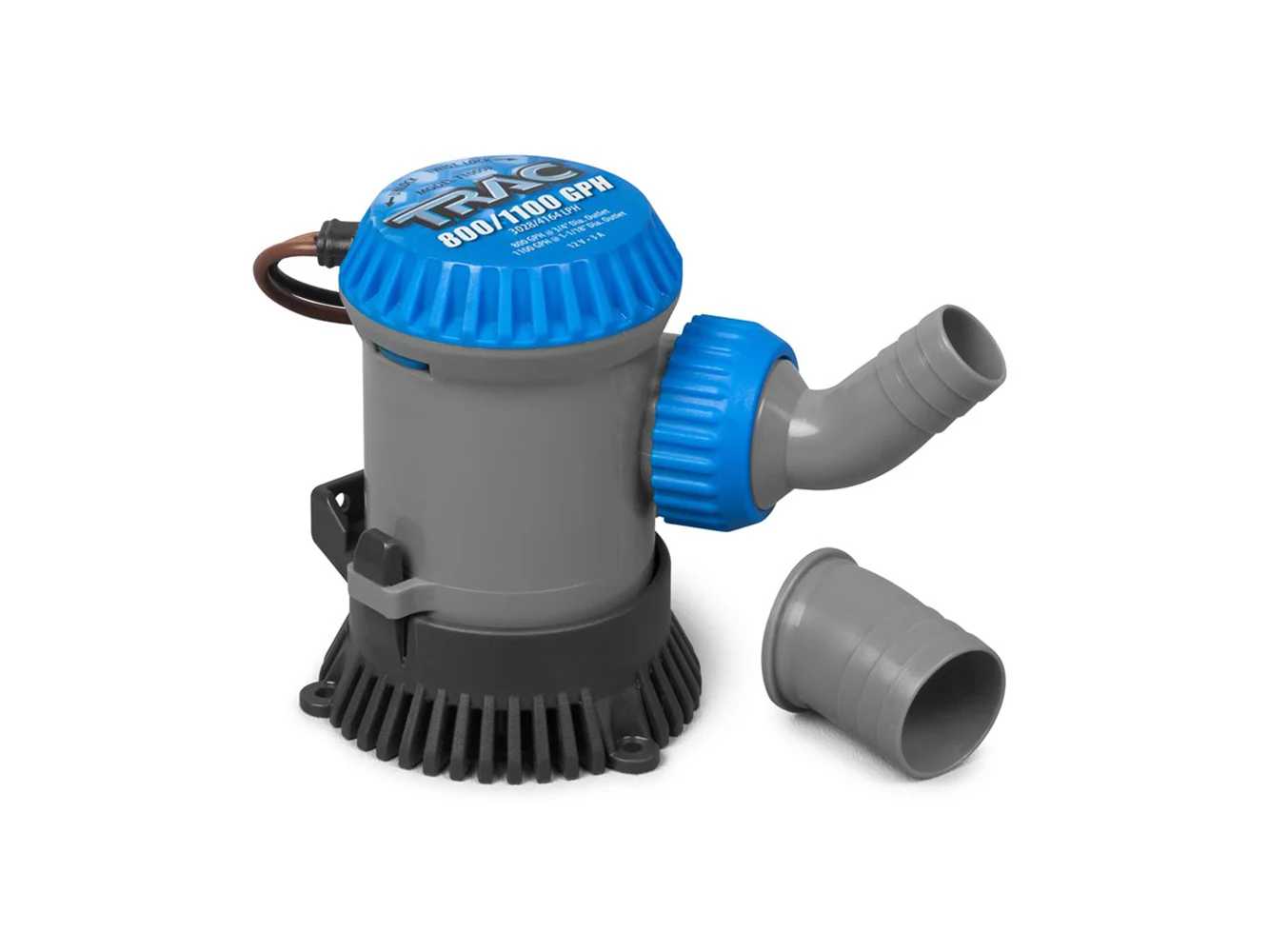 TRAC Outdoors Bilge Pump - 800/1100 GPH - Non-Automatic