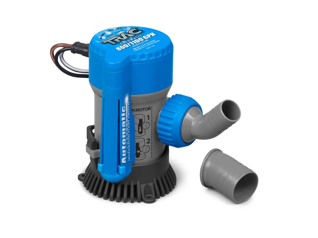 TRAC Outdoors Bilge Pump - 800/1100 GPH - Automatic
