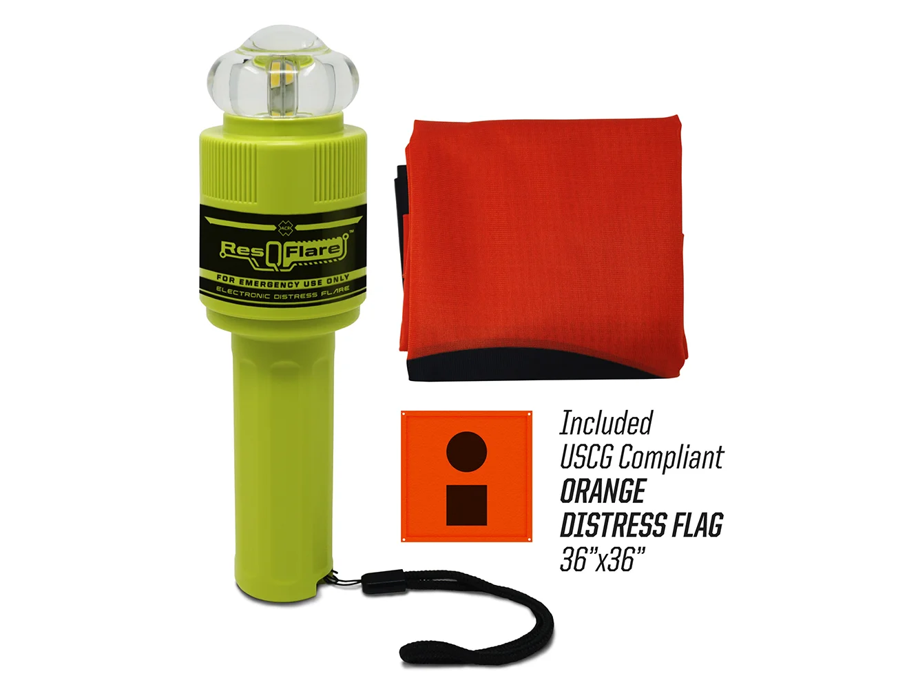 ACR ResQFlare Electronic Flare & Flag