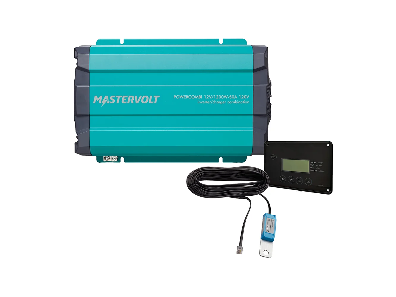 Mastervolt PowerCombi Pure Sine Wave Inverter/Charger - 1200W - 12V - 50A Kit