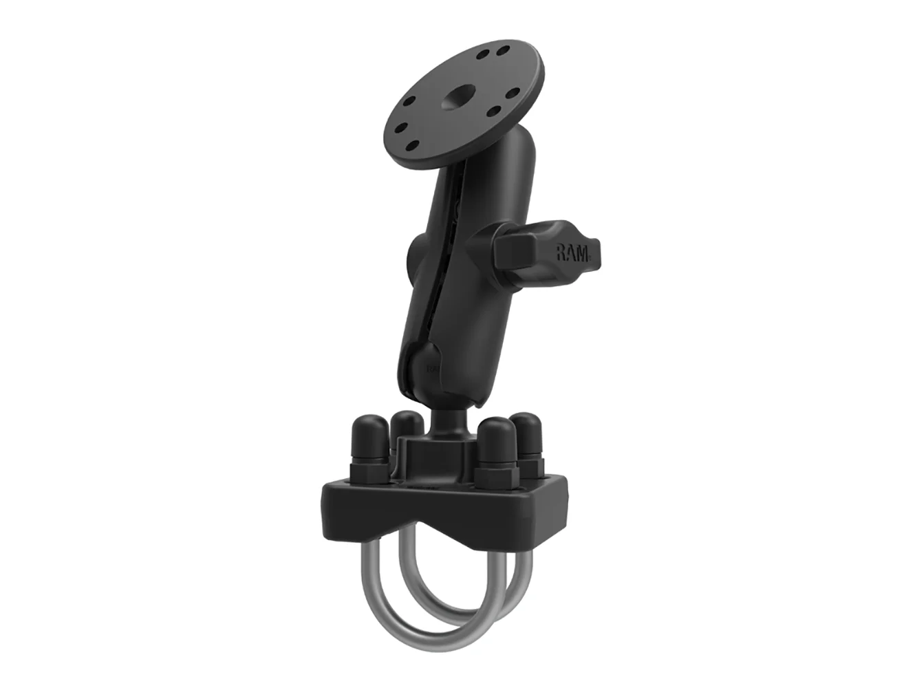 RAM Mount RAM® Double U-Bolt Rail Mount f/Smaller Rails