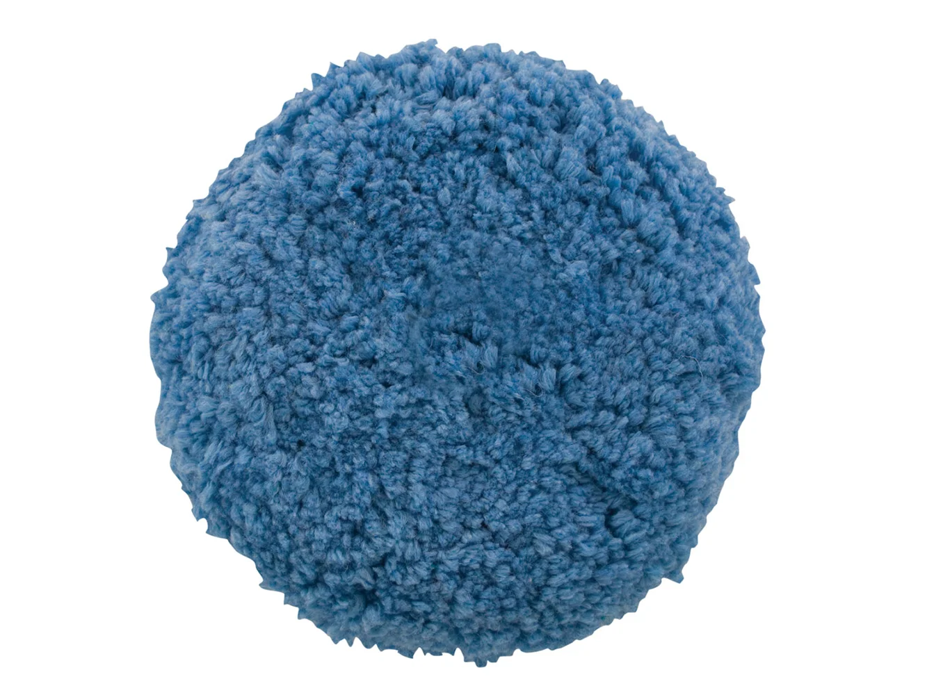 Presta Blue Blended Wool Medium Cutting Pad - 9" Screw-On Pad